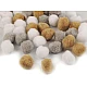 Pom pom ø20 mm - Mix christmas (1 Bag)