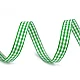 Check ribbon width 10 mm - Green (45 Meters)