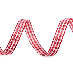 Check ribbon width 10 mm - Red (45 Meters)