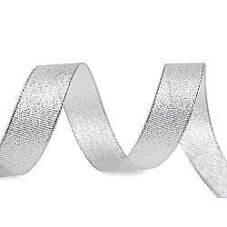 Brocade ribbon with lurex width 20 mm - Silver (1 Meter)