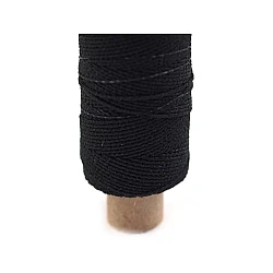 Elastic sewing thread ø1 mm; 30 m length - Black (1 Piece)