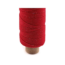 Elastic sewing thread ø1 mm; 30 m length - Red (1 Piece)