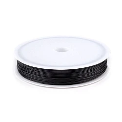 Clear invisible elastic nylon thread ø0.4-0.6 mm - Black (1 Piece)