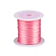 Flat elastic bead jewelry cord 1 mm - Mix (25 Pieces)