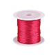 Flat elastic bead jewelry cord 1 mm - Mix (25 Pieces)