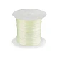 Flat elastic bead jewelry cord 1 mm - Mix (25 Pieces)