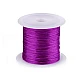 Flat elastic bead jewelry cord 1 mm - Mix (25 Pieces)