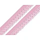 Decorative elastic width 15 mm - Pink (25 Meters)