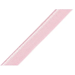 Elastic stretch piping width 11 mm - Light pink (1 Meter)