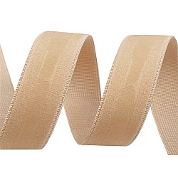 Elastic non-slip band / silicone backed gripper width 20 mm - Nude (20 Meters)