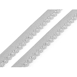 Decorative elastic width 15 mm - Grey (20 Meters)