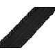 Decorative elastic width 48 mm - Black (1 Meter)