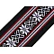 Decorative elastic / insert width 10 cm - Black (1 Meter)