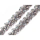 Sequin gimp trim braid width 15 mm hologram effect - Gold (1 Meter)
