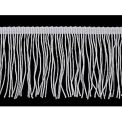 Chainette fringe 10 cm - White (1 Meter)