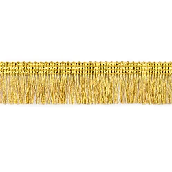 Metallic fringe width 30 mm - Gold lt. (18 Meters)