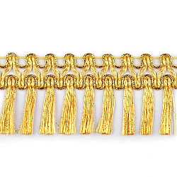 Chainette fringe width 50 mm - Gold (1 Meter)
