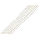 Satin bias insertion piping width 10 mm - White (20 Meters)
