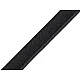 Satin bias insertion piping width 10 mm - White (20 Meters)