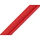 Satin bias insertion piping width 10 mm - White (20 Meters)
