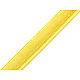 Satin bias insertion piping width 10 mm - White (20 Meters)
