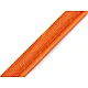 Satin bias insertion piping width 10 mm - White (20 Meters)