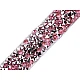Iron on rhinestone trimming braid width 15 mm - Black diamond (1 Meter)