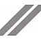 Reflective tape width 15 mm to sew on - Grey (100 Meters)