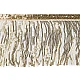 Sequin fringes / trimming braid width 15 cm - Gold lt. (1 Meter)