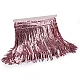 Sequin fringes / trimming braid width 15 cm - Gold lt. (1 Meter)