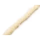 Artifical fur trimming to sew-on, flat, width 1.5 cm - Pink (1 Meter)