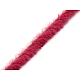 Artifical fur trimming to sew-on, flat, width 1.5 cm - Pink (1 Meter)