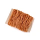 Artifical fur trimming to sew-on, flat, width 1.5 cm - Pink (1 Meter)