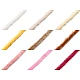 Artifical fur trimming to sew-on, flat, width 1.5 cm - Pink (1 Meter)