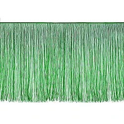 Fringe extra long 70 cm - Green (1 Meter)