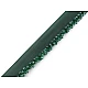 Polyester insertion piping with seed beads, width 15 mm - Off white (1 Meter)