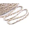 Braided trimming with small sequins, width 10 mm - Off white (1 Meter)
