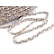 Braided trimming with small sequins, width 10 mm - Lightgrey (1 Meter)
