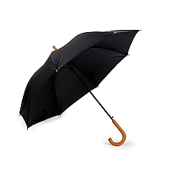 Auto-open umbrella, unisex - Black (1 Piece)