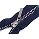 Rainbow plastic zipper no 5, length 50 cm - White (1 Piece)