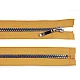 Rainbow plastic zipper no 5, length 50 cm - White (1 Piece)