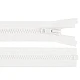 Plastic zipper ykk no 5,  length 90 cm, jacket - Cream (1 Piece)