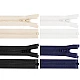 Plastic zipper ykk no 5,  length 90 cm, jacket - Cream (1 Piece)