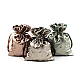 Gift bag with metallic effect 13x18 cm - Cooper dark (10 Pieces)