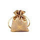 Gift bag metallic pattern 13x18 cm - Silver (10 Pieces)