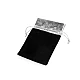 Gift bag 10x13 cm velvet, metallic - Black (10 Pieces)