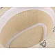Children's summer hat / straw hat, cars - White natural (1 Piece)