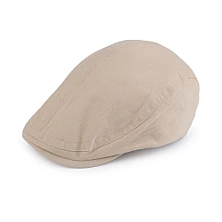Men's cotton hat - Lightbeige (1 Piece)