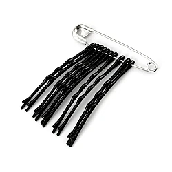 Bobby pins - Black (5 Bunches)