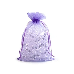 Organza gift bag 17x23 cm - Light purple (10 Pieces)